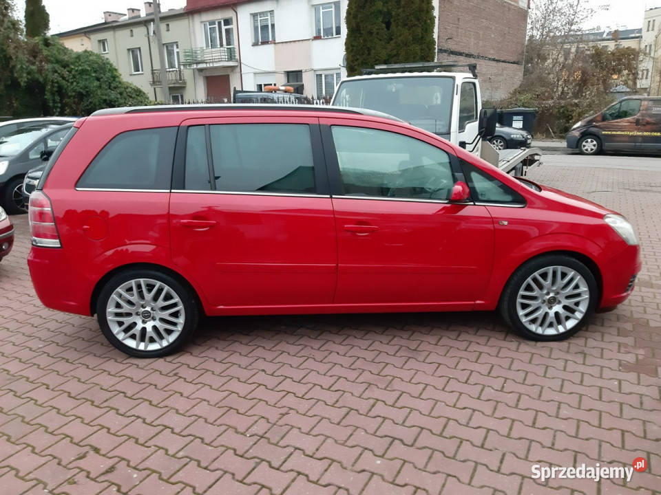 Opel Zafira 18 Benzyna 7 osób Alu Elektryka komputer pokładowy Samochody osobowe Lublin