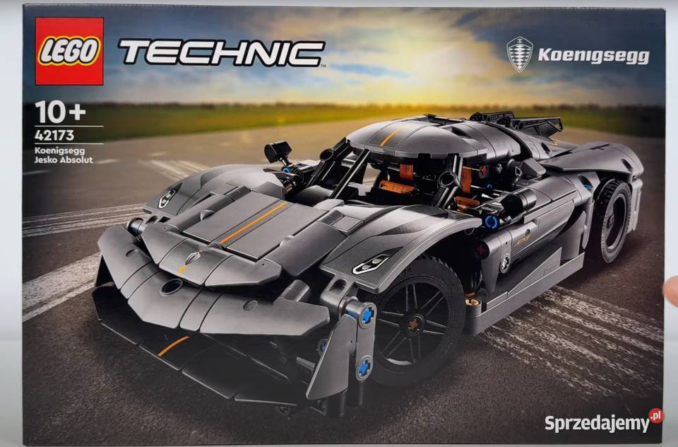 LEGO Technic Szary hipersamochód Koenigsegg Klocki