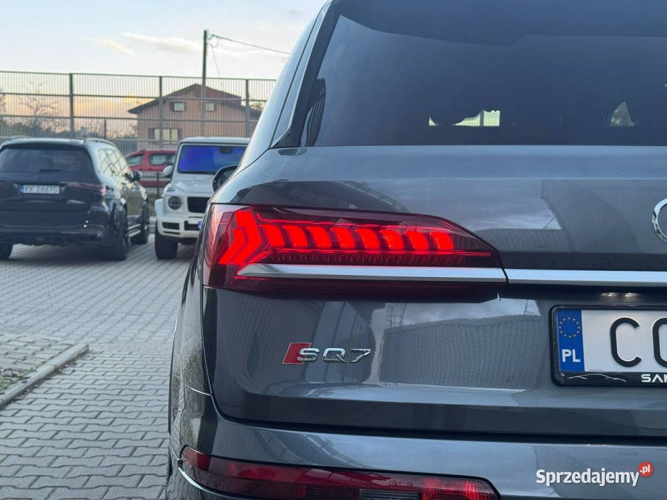 Audi SQ7 40 V8 507 Krajowe Noktowizor masaże 507KM małopolskie
