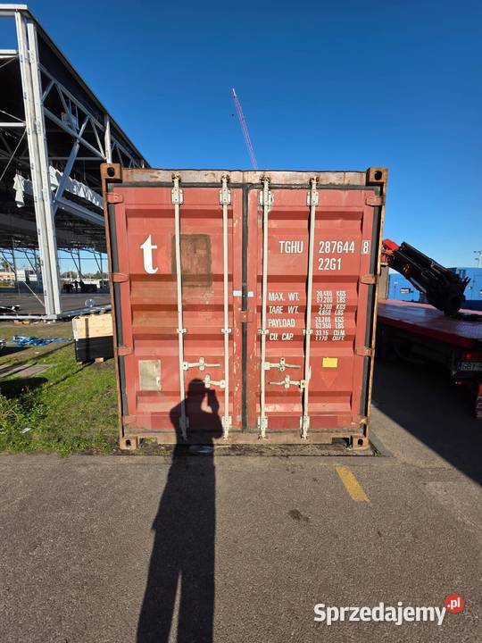 Kontener morski 20 DV 6 metrowy POLKONT Pewny warmińsko-mazurskie Elbląg