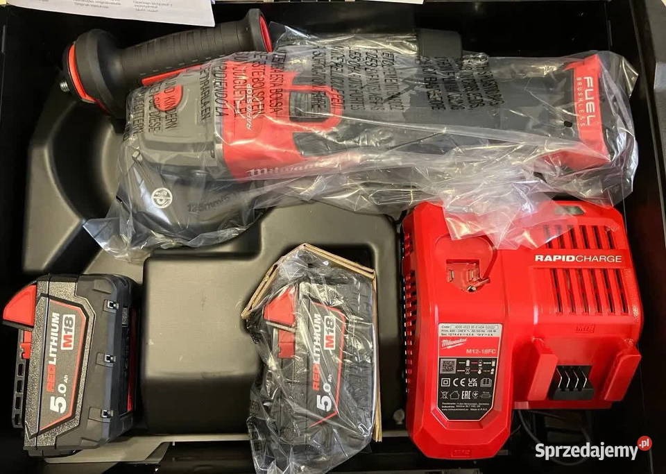 Akumulatorowa kątówka Milwaukee M18 Pozostałe