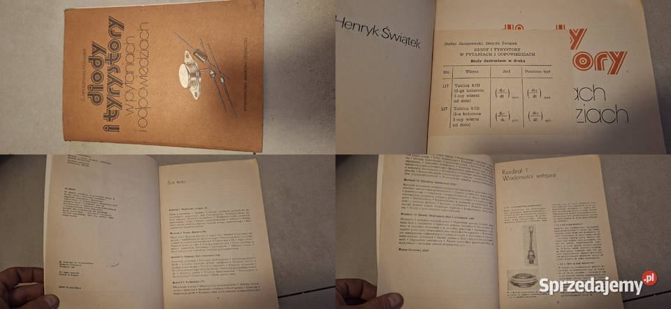 1 wydanie 1984 Niski nakład Kultowa Diody i Antykwariat Łęczyca