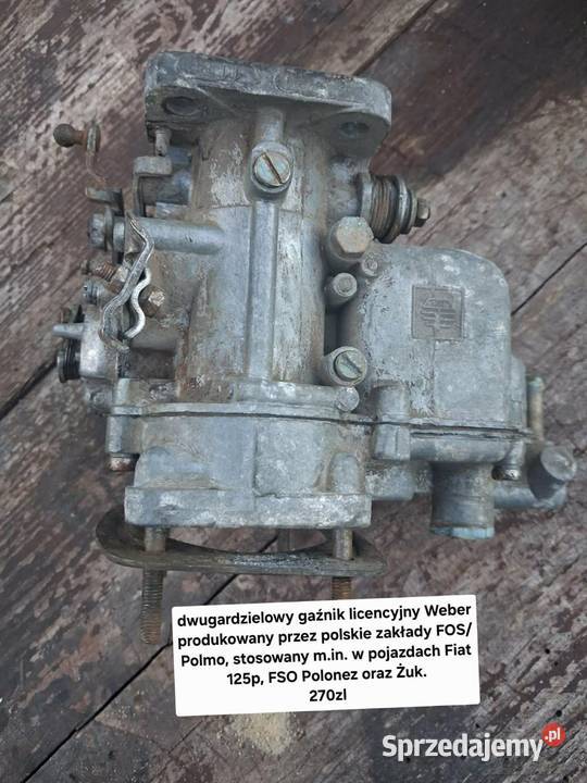 Gaźnik fiat 125p Motoryzacja Hrubieszów
