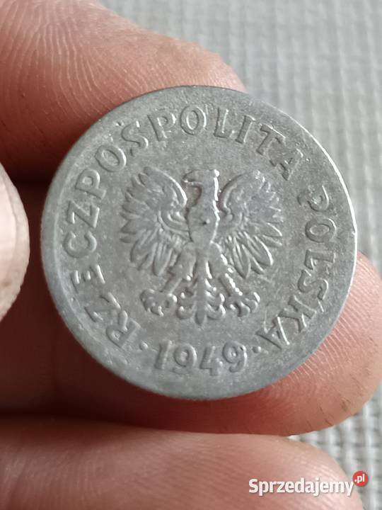 Sprzedam monete 50 gr 1949 r gggg Chełm