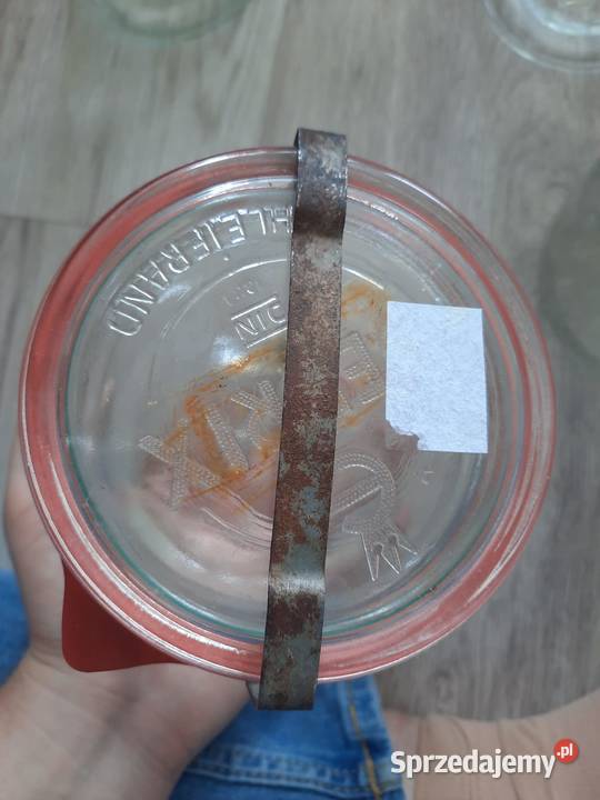 Niemieckie stare słoiki WECK różne rozmiary warmińsko-mazurskie