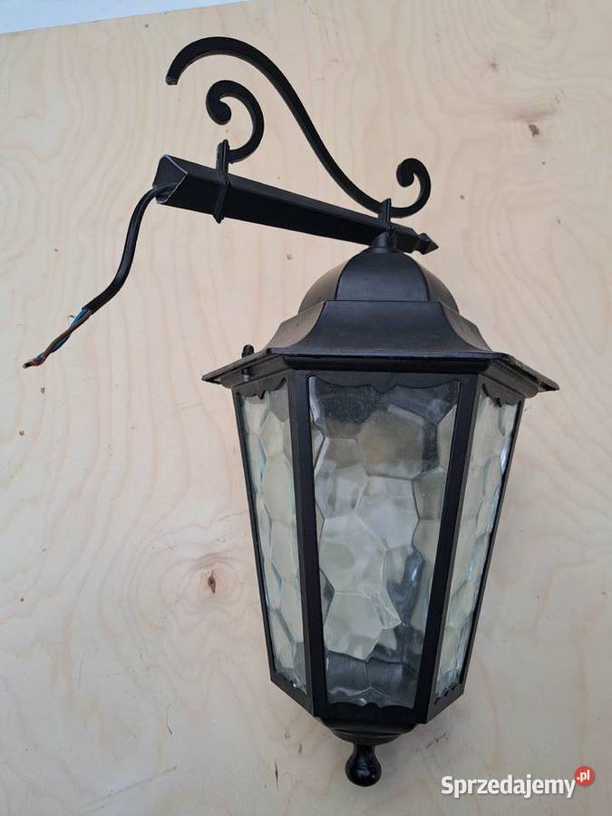 Lampa zewnętrzna kinkiet ogrodowy uszkodzony Pruszków