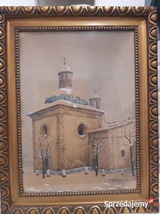 Obraz antyk z roku 1929 Rybakowskiego Opole