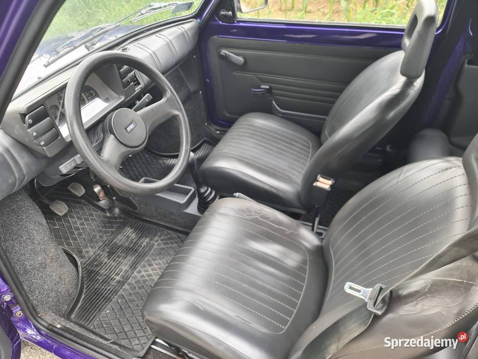 Fiat 126p 650 1998 fiolet purple 650cm3 Dzierżoniów