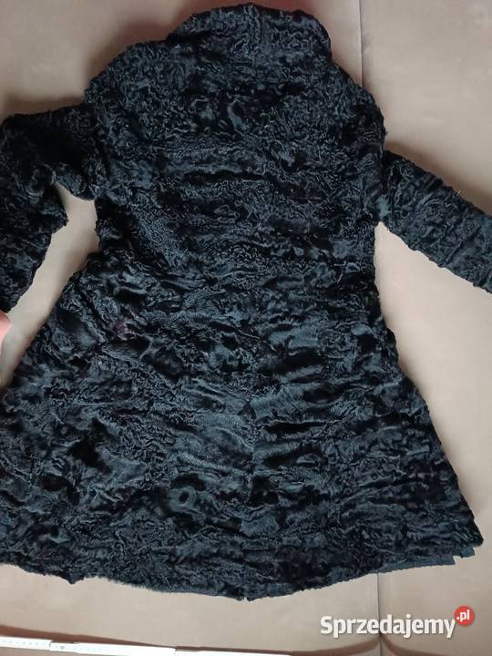 Płaszcz zimowy skóra naturalna futerkowa Otwock