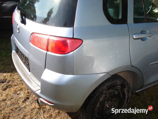 mazda 2 kompletny przód zderzak maska lampa Myszków sprzedam