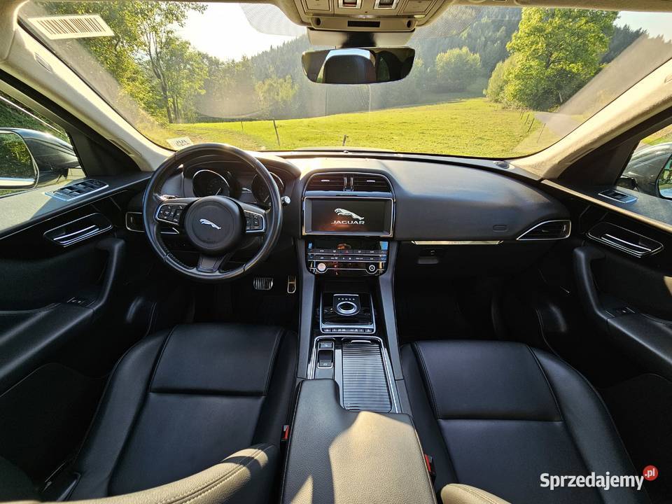 Jaguar FPace 25t AWD 4x4 250 LED MERIDIAN ogranicznik prędkości Nowy Sącz sprzedam