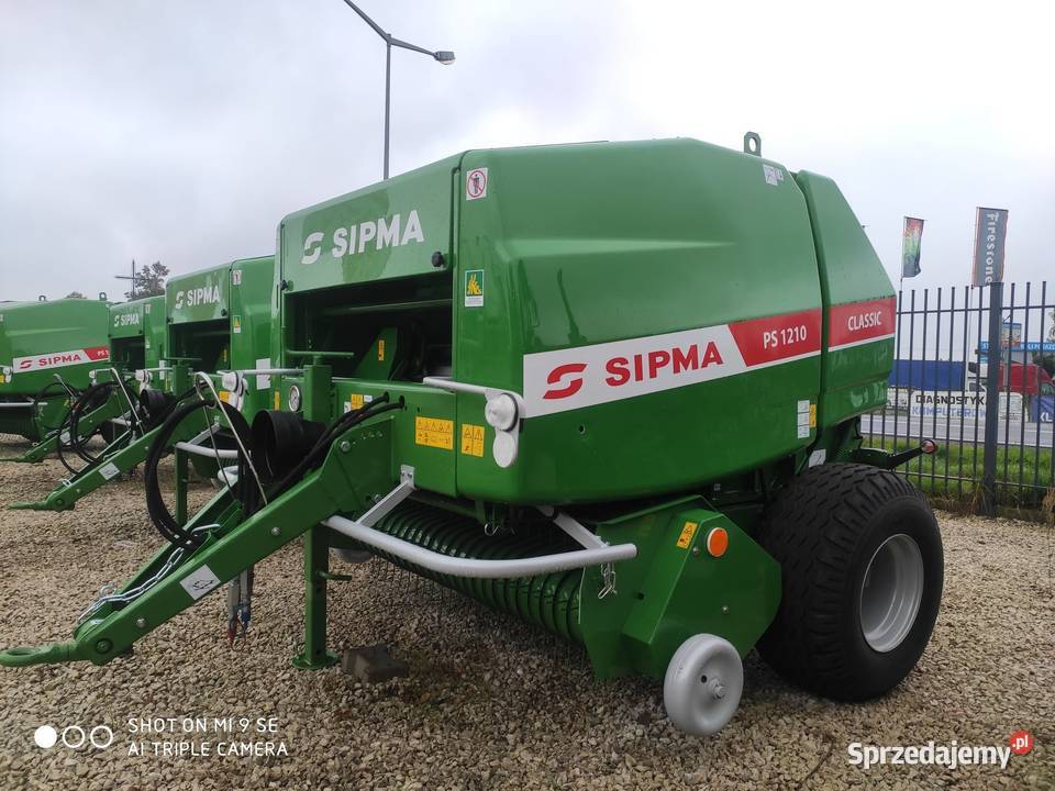 Prasa rolująca Sipma 1221 1211 FARMA PLUS 1225 łódzkie Kozenin