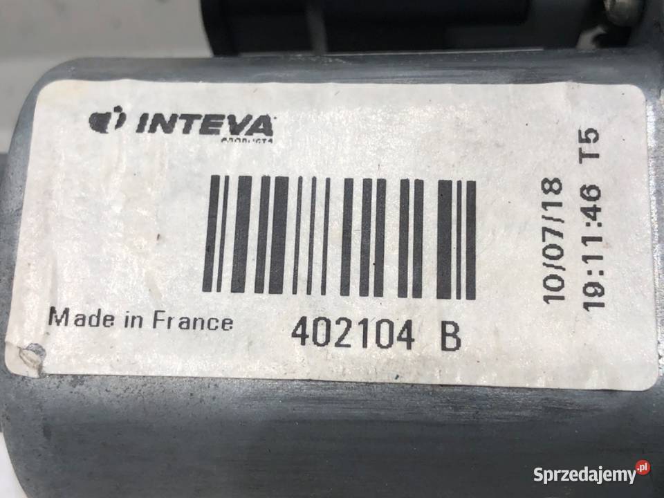 PODNOŚNIK SZYBY PRAWY PRZÓD CITROEN BERLINGO II osobowe