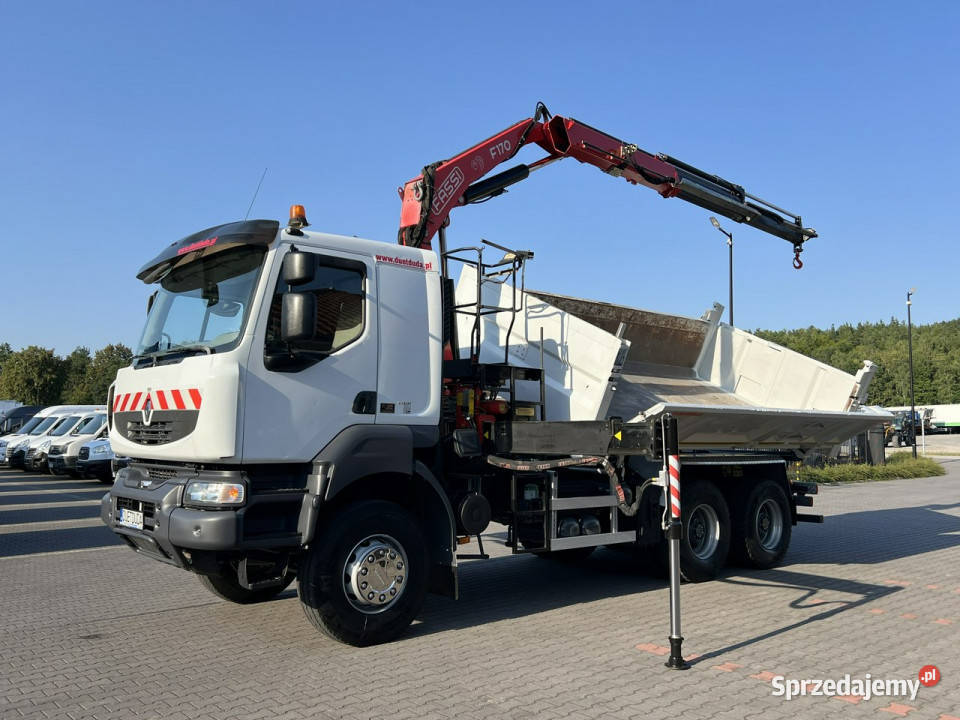 Renault Kerax 26390 6x4 Mocny HDS FASSI F170 elektryczne szyby sprzedam