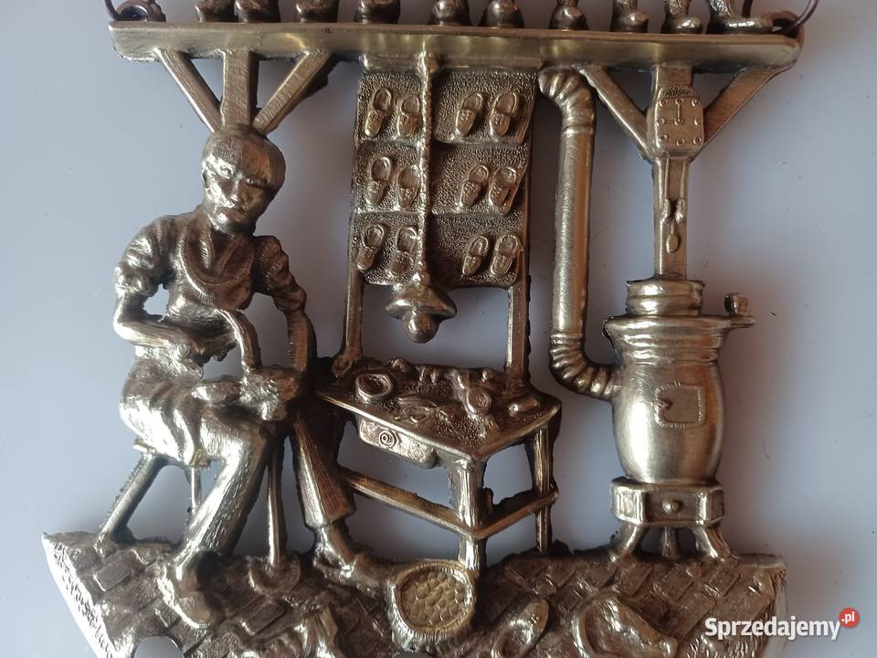 Wieszak mosiężny Mosiądz Kolekcja