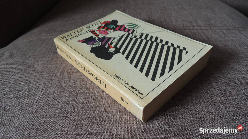 Książka Kenilworth Walter Scott Białystok Rok wydania 1983 podlaskie