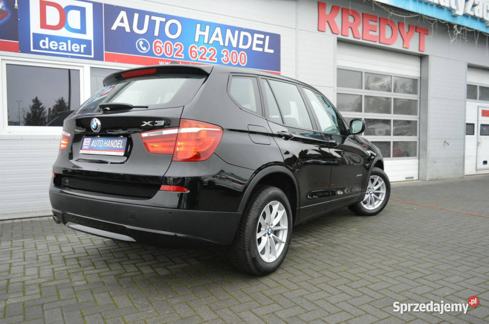 BMW X3 xDRIVE20d Automat 100 bezwypadkowy wspomaganie kierownicy X3 sprzedam