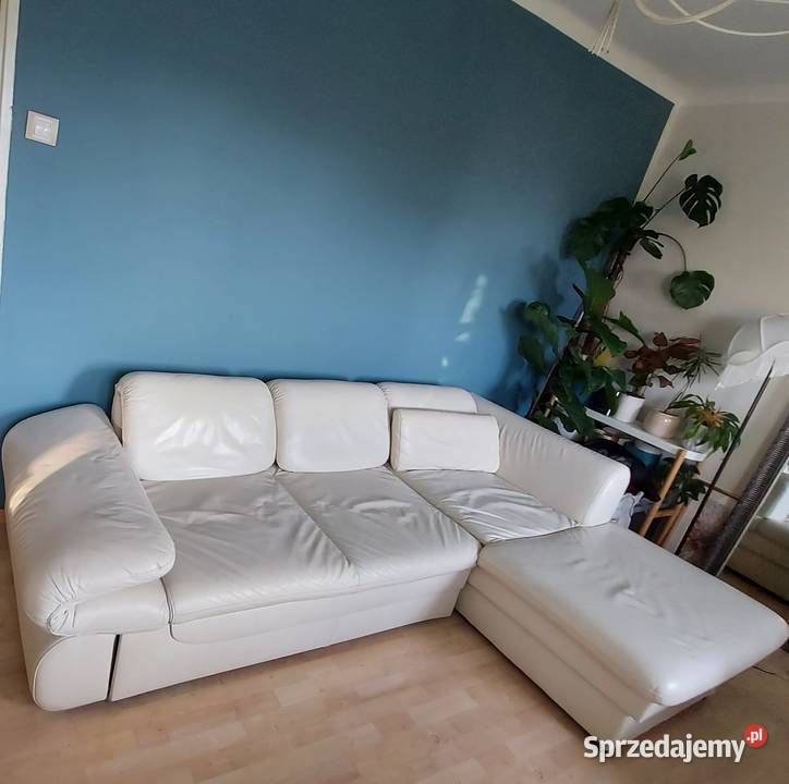Kanapa skórzana Narożnik Meblomak 247cm Kielce