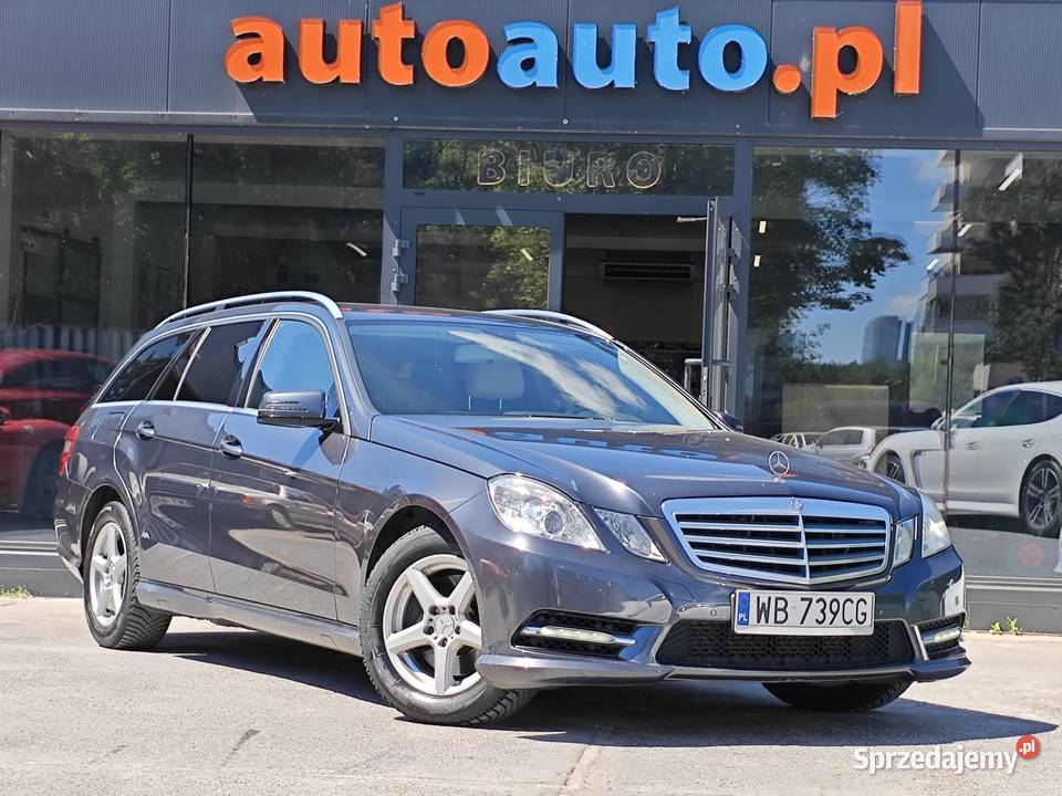 E 220 CDI DPF BlueEFFICIENCY Automatik mazowieckie Warszawa