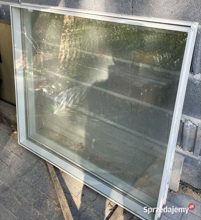 Okna aluminiowe z 2 szyby garaż warsztat Okna i parapety Nekla