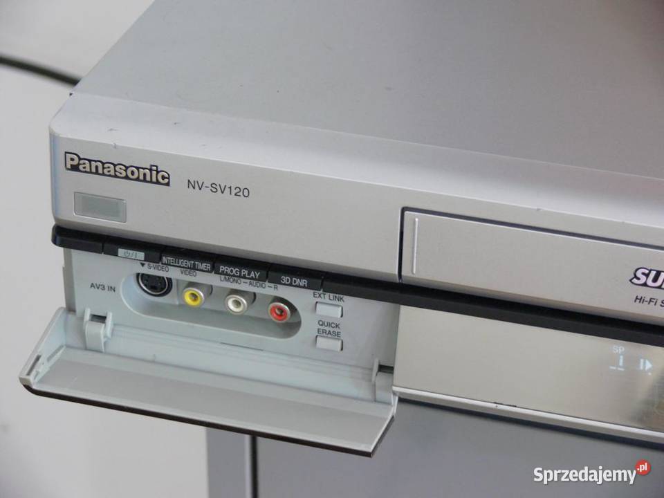 Magnetowid SVHS Panasonic NVSV120 HIFI stereo Magnetowidy podkarpackie Jasło