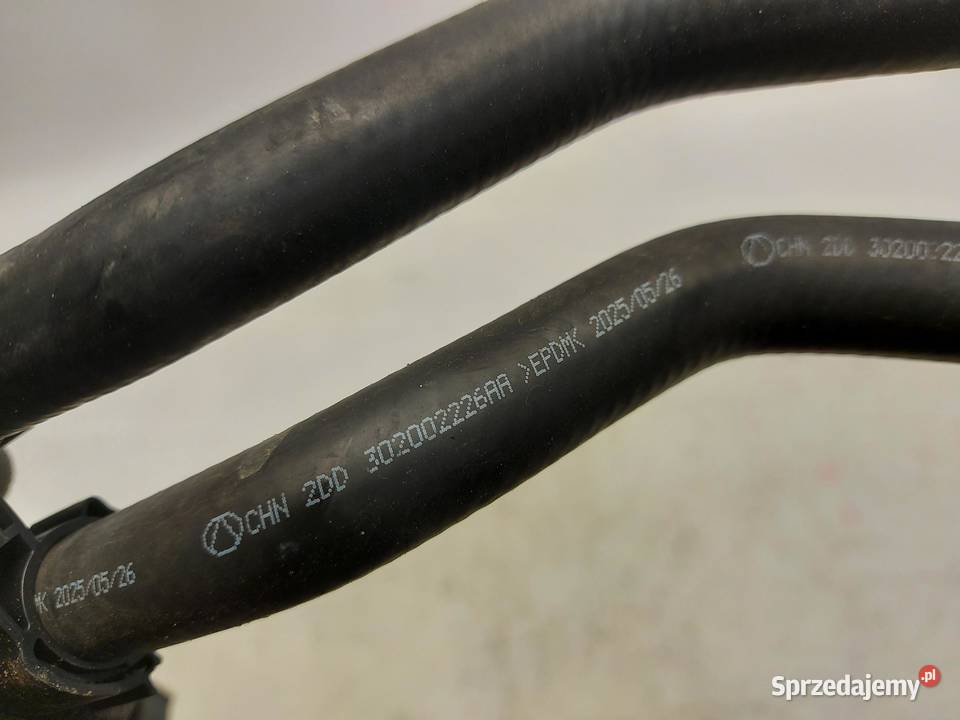 Cherry Jaecoo 7 PHEV 2025r Przewód rura wody