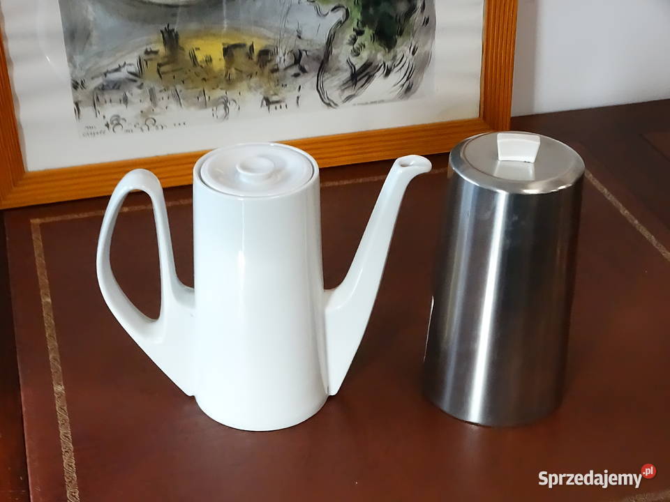 Unikatowy dzbanek termiczny vintage Bauscher lubelskie Biłgoraj