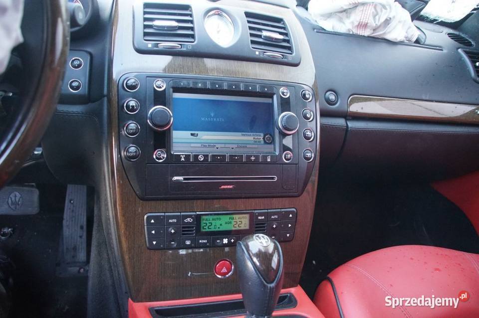 PANEL KLIMATYZACJI MASERATI QUATTROPORTE S 2010