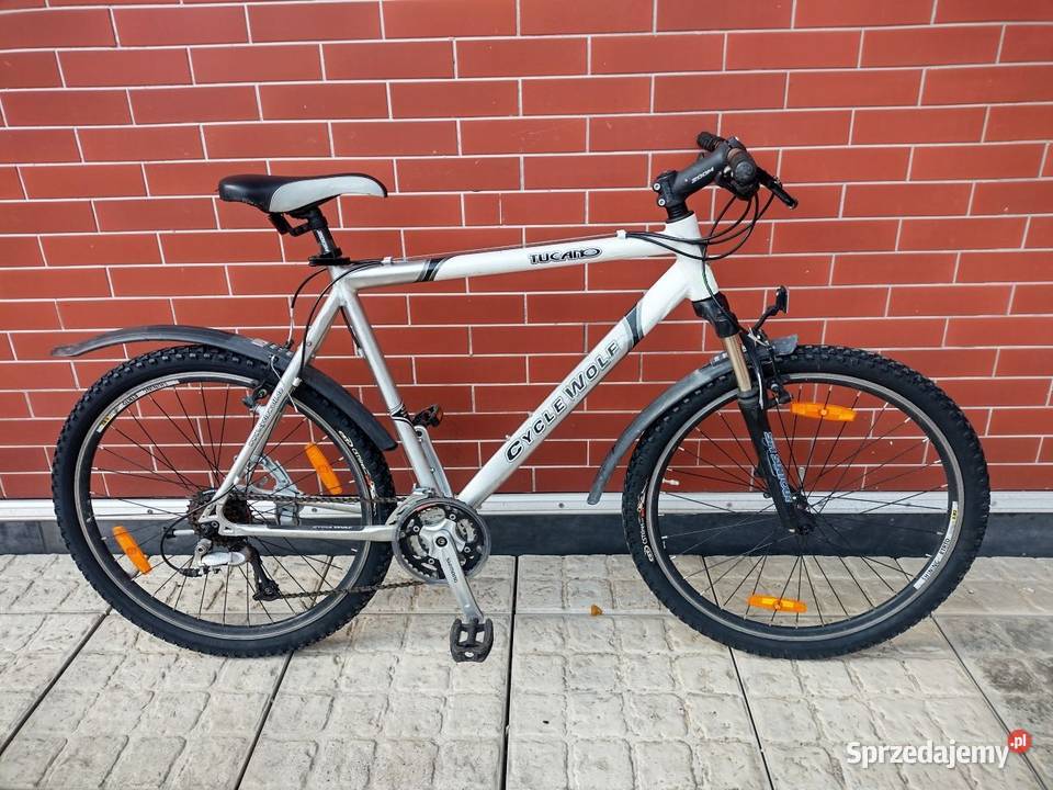 rower aluCYCLE WOLF amortyzator Deore XT Górskie, MTB