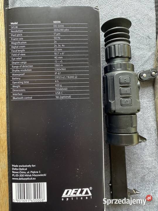Sprzedam Celownik termowizyjny Delta Optical Jędrzejów sprzedam