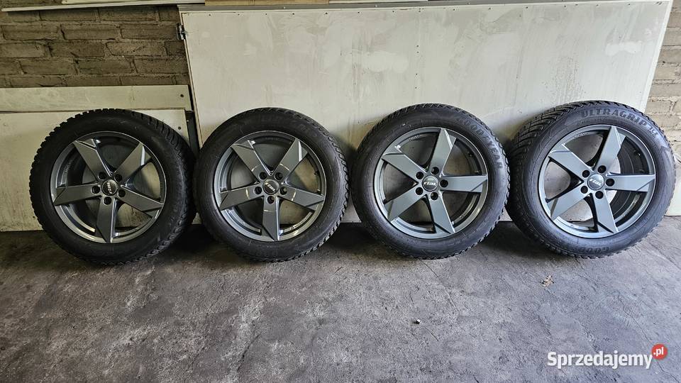 Koła zimowe felgi aluminiowe 17 5x112 Samochodowe mazowieckie Sobienie-Jeziory sprzedam