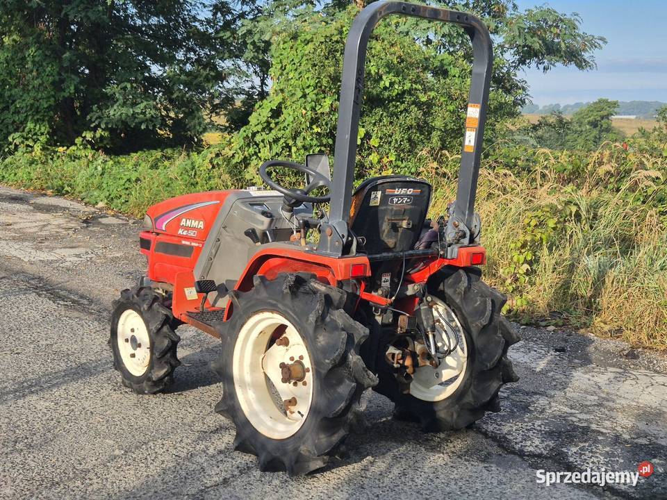 Traktorek traktor YANMAR KE50D 15 44 Napęd 4x4 Małuszyn