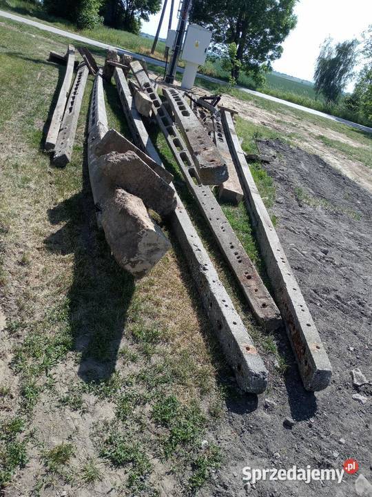 Slupy energetyczne betonowe