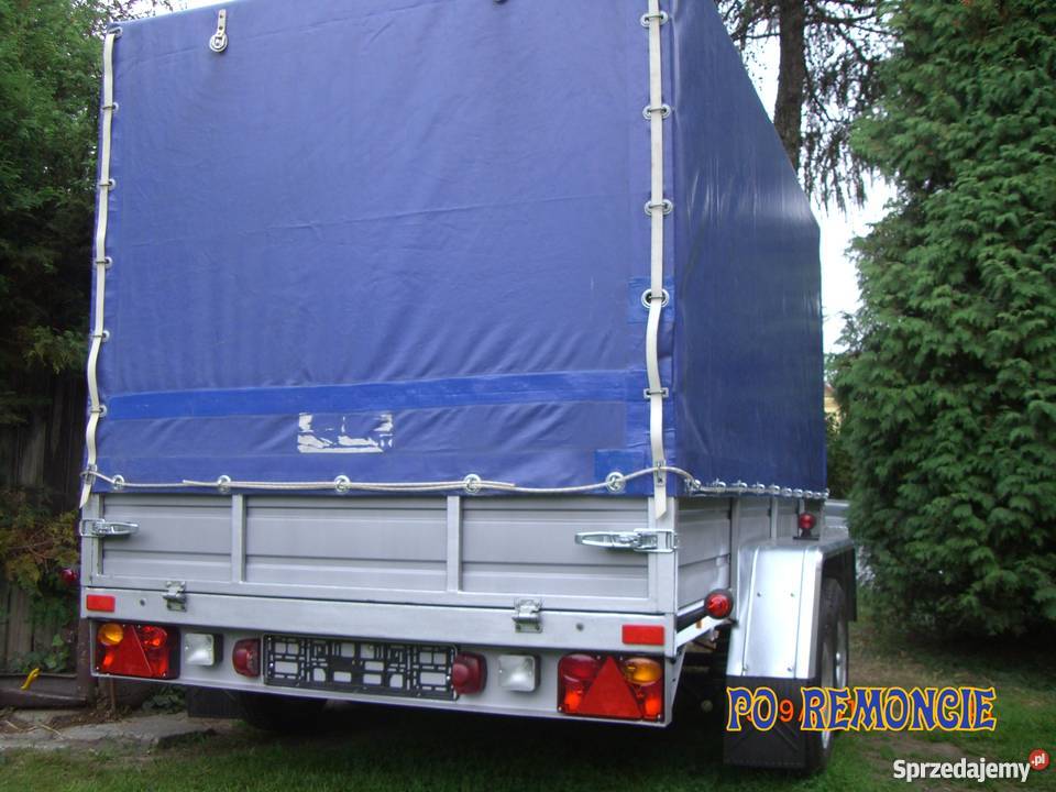 Przyczepa towarowa dwuosiowa DMC 1000