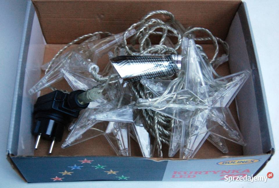 Kurtyna girlanda świetlna 70 LED Bulinex gwiazdy Lublin
