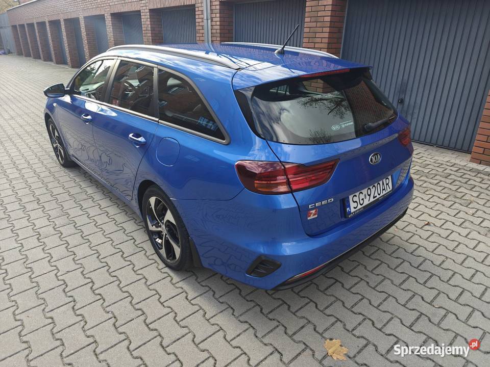 Kia Ceed 2019 LPG GAZ Salon Polska niebieski Gliwice sprzedam