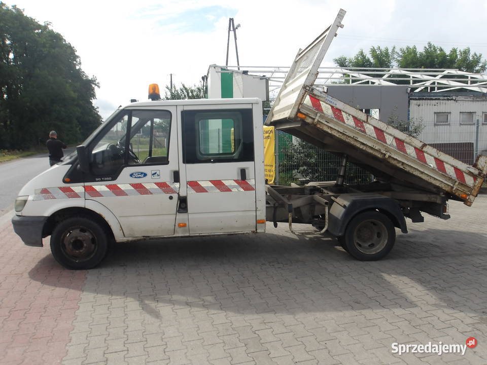 Ford Transit wywrotka 6 miejsc 24 TD ładowność Pleszew