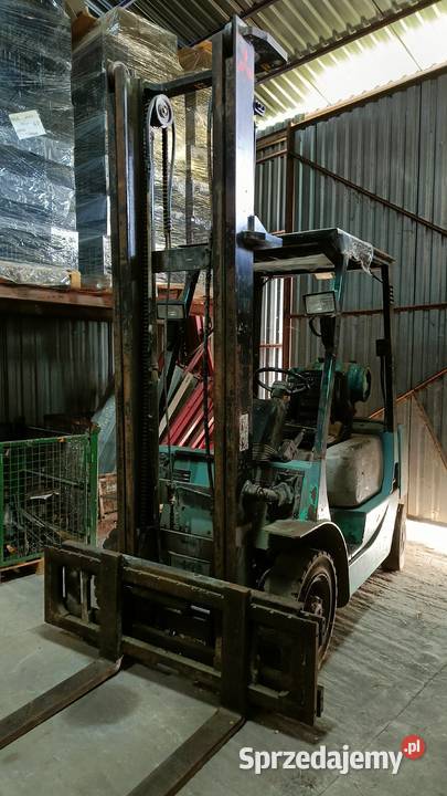 wózek widłowy MITSUBISHI FG20 LPG 2000 330m Manitou