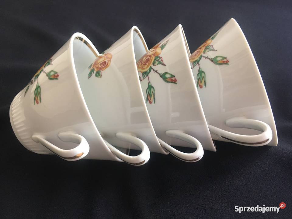 PRL bulionówki bulionówka róża Włocławek Kołobrzeg sprzedam