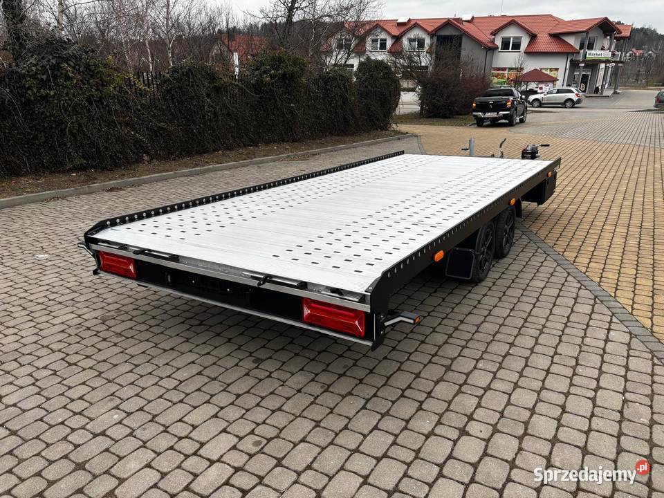 Laweta przyczepa BlackLine 5m x 21m DMC 2700 Lawety śląskie Bytom