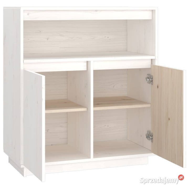 Szafka biała 70x34x80 lite drewno sosnowe sprzedam