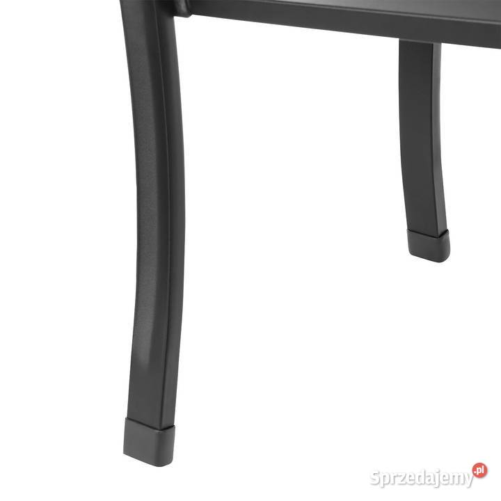 Ażurowa ławka ogrodowa z oparciem parkowa Poznań