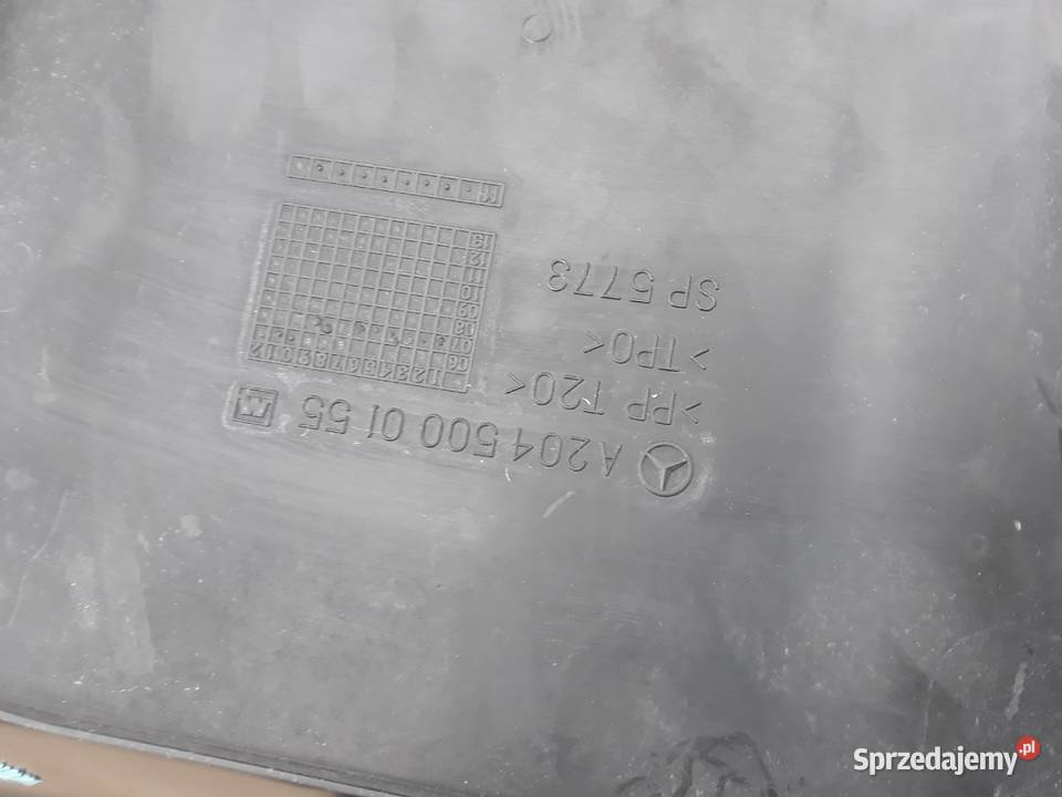 MERCEDES W204 OSŁONA NAKŁADKA GÓRNA PASA PRZÓD osobowe Międzychód