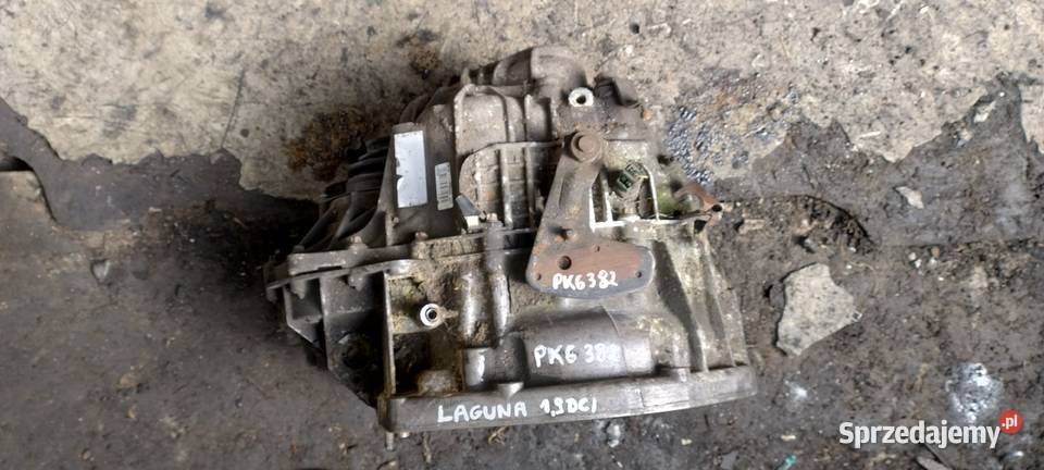 RENAULT LAGUNA II 19DCI skrzynia biegów PK6382 Części samochodowe Kielce