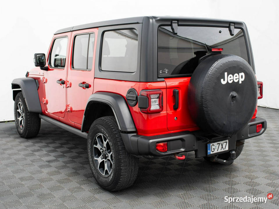 Jeep Wrangler Unlimited 20 GME Turbo 272 Rubicon Rok produkcji 2019 pomorskie Pępowo