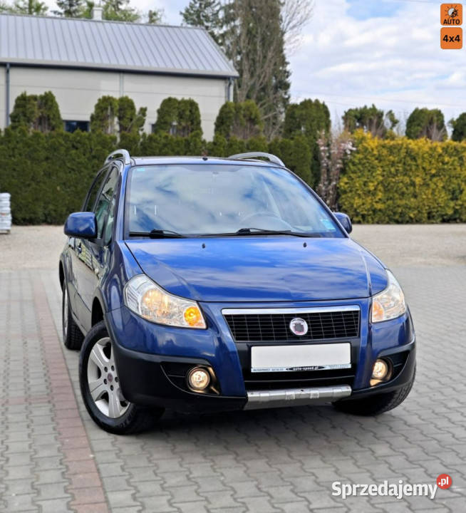 Fiat Sedici Klima Alu 4 x 4 Włoch przyciemniane szyby Sedici Sedici Nowy Sącz