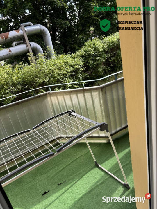 2pokojowe mieszkanie z balkonem i dużą piwnicą