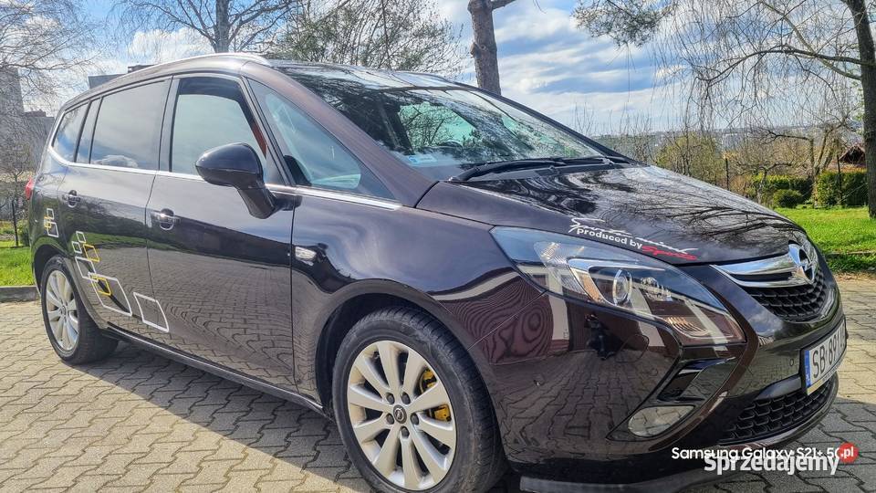 Opel Zafira tourer c z gazem brc 14 turbo do śląskie
