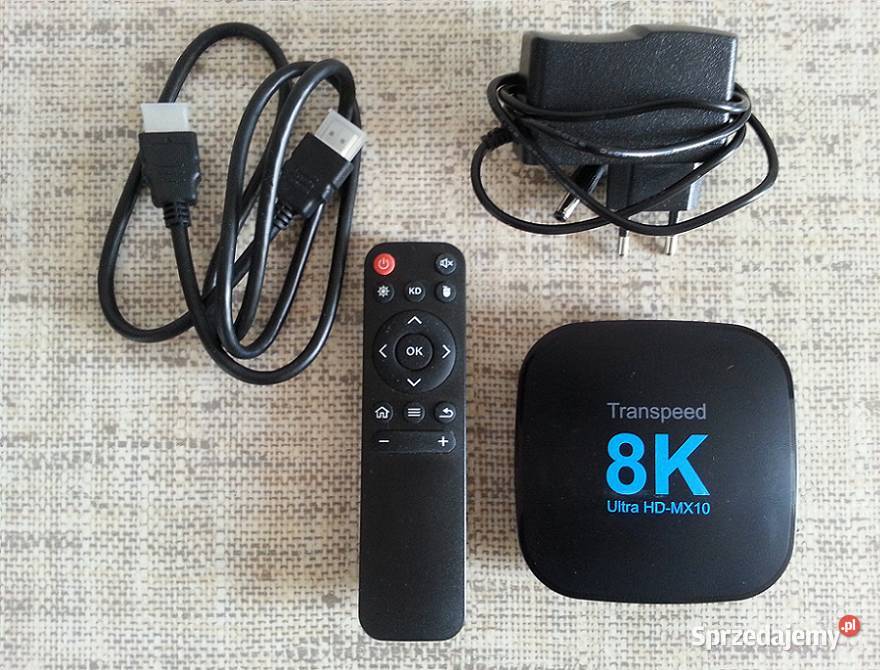 Transpeed 8K Ultra HD MX10 Android TV SmartBox śląskie Bytom