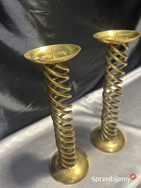 Świecznik spiralny Kozy